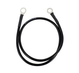 Alt Ground Wire 8g 2 ft 5/16 & 3/8 Eyelet