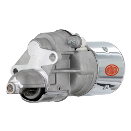 Str, Mopar [SB & BB] Hemi V8 1965-'87 Chrome w/Natural Cast Alum Mtg Block w/Nose Cone