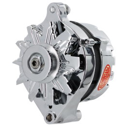 Alt, Ford 1G Chrome 75A 1V Pulley, Ext Regulated