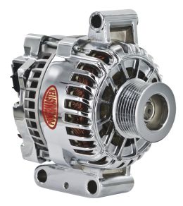 Alt, Ford 6G Chrome 120A 8 grv Pulley, Small Frame Transverse Mtg "For 7.3L" I-D-A VR