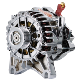 Alt, Ford 6G Chrome 120A 6 grv Pulley, Small Frame V Mtg 4.6L SOHC "Mustang" I-D-A VR