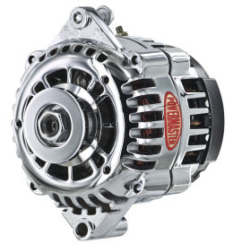Alt, GM AD230 Chrome 120A 1V Pulley, Str, Mt 6.61" Side BAT Post (Upgrade for All GM w/6.61" Str, Mtg)