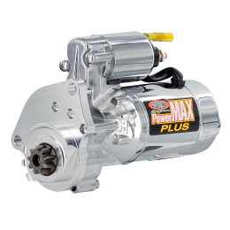 Str, PowerMAX Plus Mopar [SB & BB] w/billet blk Hemi V8 1965-'87 16:1 Chrome