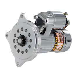 Str, PowerMAX Plus Mini Ford [BB] FE w/billet blk 3 Ear Mtg 1963 1/2, 1965 & UP 184T Flyw 11:1 Chrome