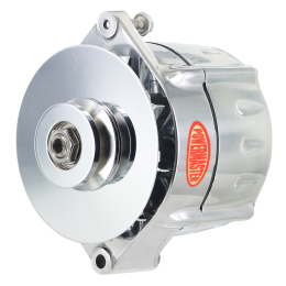 Alt, GM 12SI Polish 100A Smooth Look™ 1V Pulley, & Baffle 1 or 3 Wire