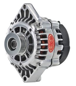 Alt, GM CS130D Polish 120A 6 grv Pulley, Str, Mtg 1-Wire