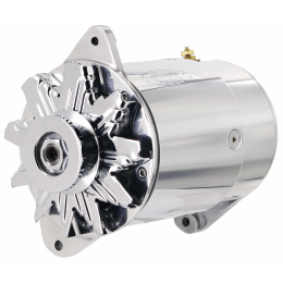 PowerGEN, GM Polish Short 90A 12V w/Pulley, for 3/8" Belt