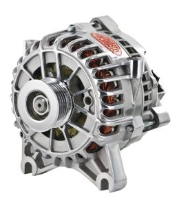 Alt, Ford 6G Polish 140A 6 grv Pulley, Large Frame V Mtg I-D-A VR