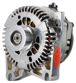 Alt, Ford 4G Chrome 200A 6 grv Pulley, V Mtg PCM Controlled LI-SIG-A VR