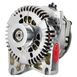 Alt, Ford 4G Chrome 200A 6 grv Pulley, V Mtg I-D-A VR