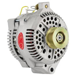 Alt, Ford 3G Natural 200A 6 grv & 1V Pulley, Large Frame Str, Mtg Threaded Mtg Ear w/Reg Adapter Harness