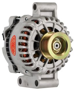 Alt, Ford 6G Natural 120A 8 grv Pulley, Small Frame Transverse Mtg "For 7.3L" I-D-A VR