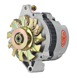 Alt, GM CS130 Natural 140A 1V Pulley, Str, Mtg 6.61" Side BAT Post 1-Wire or OE Hookup