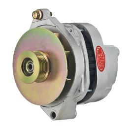 Alt, GM CS144 Natural 200A 6 grv Pulley/Baffle Threaded Mtg Ear for Hummer 6.5 1994-'95 plus others 1-Wire or OE