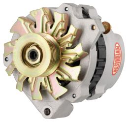 Alt, GM CS130 Natural 140A XS Volt™ 6 grv Pulley, Offset Right