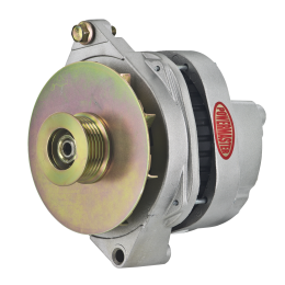 Alt, GM CS144 Natural 200A 6 grv Pulley/Baffle Str, Mtg Unthreaded Mtg Ear for Impala etc 1-Wire or OE Hookup