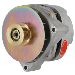 Alt, GM CS144 Natural 200A 6 grv Pulley/Baffle for Hummer 6.5 etc 1996-'04 plus others 1-Wire or OE Hookup