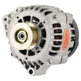 Alt, GM CS130D Natural 165A 6 grv Pulley, Offset Left Mtg 1-Wire or OE Hookup
