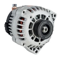 Alt, GM AD230 Natural 165A 6 grv Pulley, 1-Wire or OE Hookup