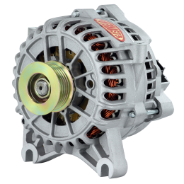 Alt, Ford 6G Natural 200A 6 grv Pulley, Large Frame V Mtg I-D-A VR