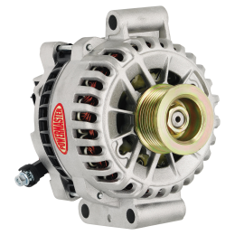 Alt, Ford 6G Natural 200A 6 grv Pulley, Large Frame Trans Mtg PCM Controlled LI-SIG-A VR