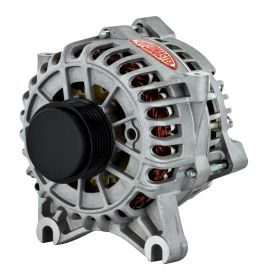 Alt, Ford 6G Natural 200A 6 grv Clutch Pulley, Large Frame V Mtg PCM Controlled LI-SIG-A VR