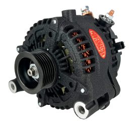 Alt Denso/Jeep  Black Wrinkle 250A 6 Grv Solid Pulley HPR
