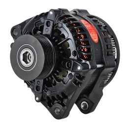 Alt, Denso Black 250A 6 grv Clutch Pulley, Saddle Mtg Ford Mustang 2011-17 HPR