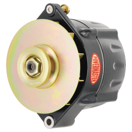 Alt, GM 12SI Black 150A Smooth Look™ 1V Pulley, & Baffle 1 or 3 Wire
