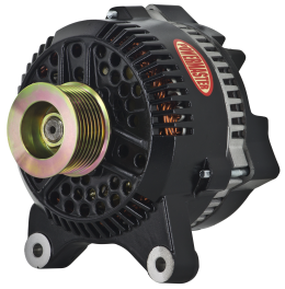 Alt, Ford 3G Black 200A 8 grv Pulley, Large Frame V Mtg OE Only VR