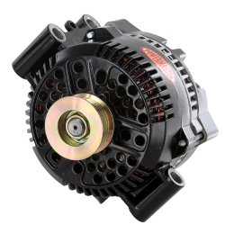 Alt, Ford 3G Black 200A 6 grv Pulley, Large Frame Transverse Mtg OE Only VR