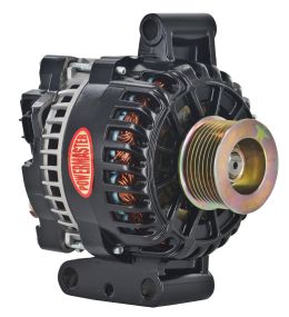 Alt, Ford 6G Black 155A 8 grv Pulley, Small Frame Transverse Mtg "For 7.3L" I-D-A VR