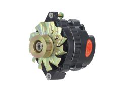 Alt, GM CS130 Black 140A 6 grv Pulley, Str, Mtg 6.14" 1-Wire or OE Hookup