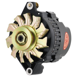 Alt, GM CS130 Black 140A 1V Pulley, Str, Mtg 6.61" 1-Wire or OE Hookup