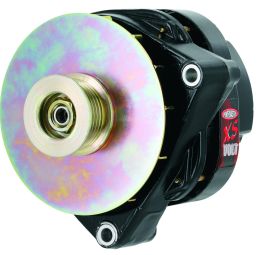 Alt, GM CS144 Black 200A XS Volt™ 6 grv Pulley/Baffle for Hummer 6.5 1996-'04 plus others