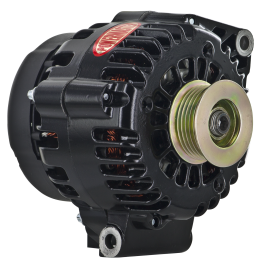 Alt, GM CS130D Black 165A 6 grv Pulley, Side Mtg PLFS VR