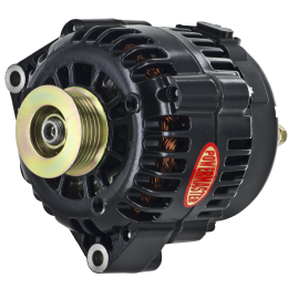 Alt, GM AD230 Black 165A 6 grv Pulley, 1-Wire or OE Hookup