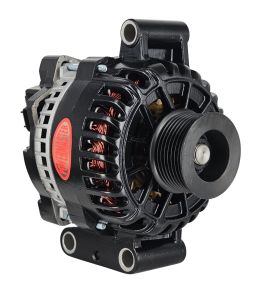 Alt, Ford 6G Black 155A 6 grv Pulley, Small Frame Trans Mtg 2.5L "Cougar" I-FR-A VR