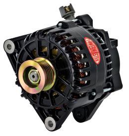 Alt, Ford 6G Black 155A 6 grv Pulley, Small Frame Saddle Mtg 2.0L Zetec "Focus" PCM Controlled LI-SIG-A VR