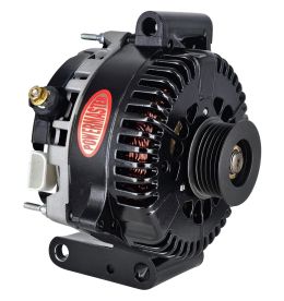 Alt, Ford 4G Black 200A 6 grv Pulley, Transverse Mtg PCM Controlled LI-SIG-A VR