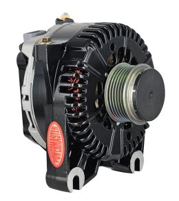 Alt, Ford 4G Black 200A 6 grv Clutch Pulley, V Mtg I-D-A VR