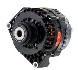 Alt, GM AD244 Black 220A 6 grv Decoupler Pulley, Corvette Upgrade 1997-2014 Exc. ZR1 1-Wire or OE Hookup