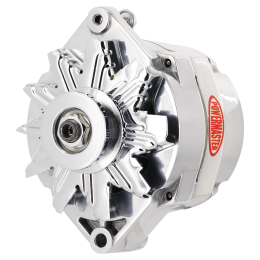 Alt, GM 10SI Polish 100A 1V Pulley, 1 or 3 Wire