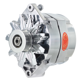 Alt, GM 12SI Polish 150A 6 grv Pulley, 1 or 3 Wire