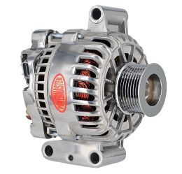 Alt, Ford 6G Polish 155A 8 grv Pulley, Small Frame Transverse Mtg "For 7.3L" I-D-A VR