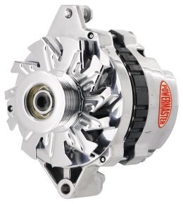 Alt, GM CS130 Polish 105A 6 grv Pulley, Str, Mtg 6.61" 1-Wire or OE Hookup
