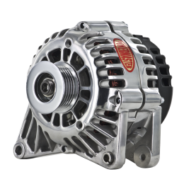 Alt, GM CS130D Polish 165A 6 grv Pulley, Saddle Mtg 3.8L "Camaro" PLFS VR