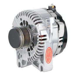 Alt, Ford 4G Polish 200A 6 grv Clutch Pulley, V Mtg I-D-A VR