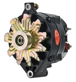 Alt, Ford 1G Black 120A 6 grv Pulley, Large Frame Ext Regulated
