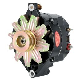 Alt, Ford 1G Black 120A 2V Pulley, Large Frame Ext Regulated